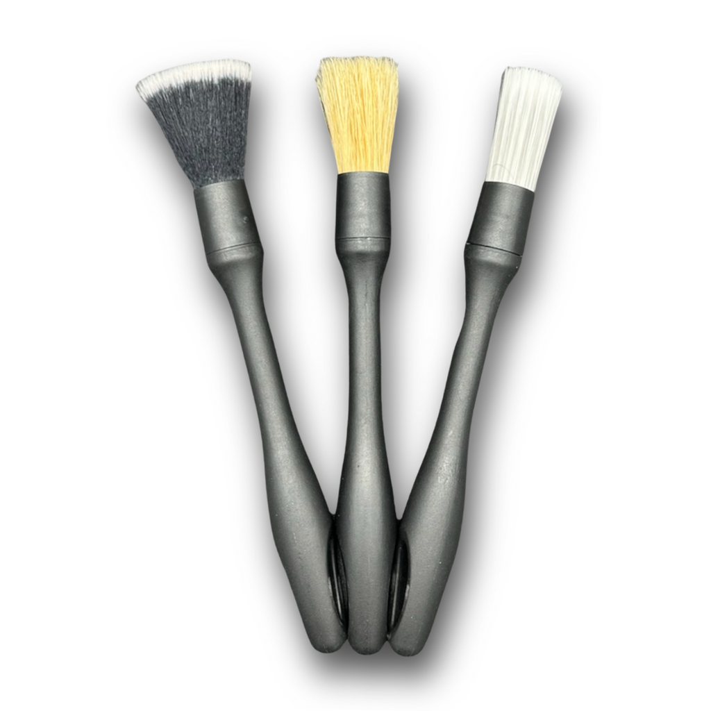3 Pro Detailing Brushes