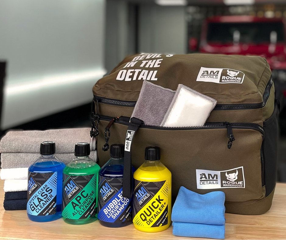 Car Detailing Starter Kit with Bag