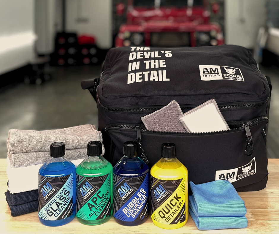 Car Detailing Starter Kit with Bag