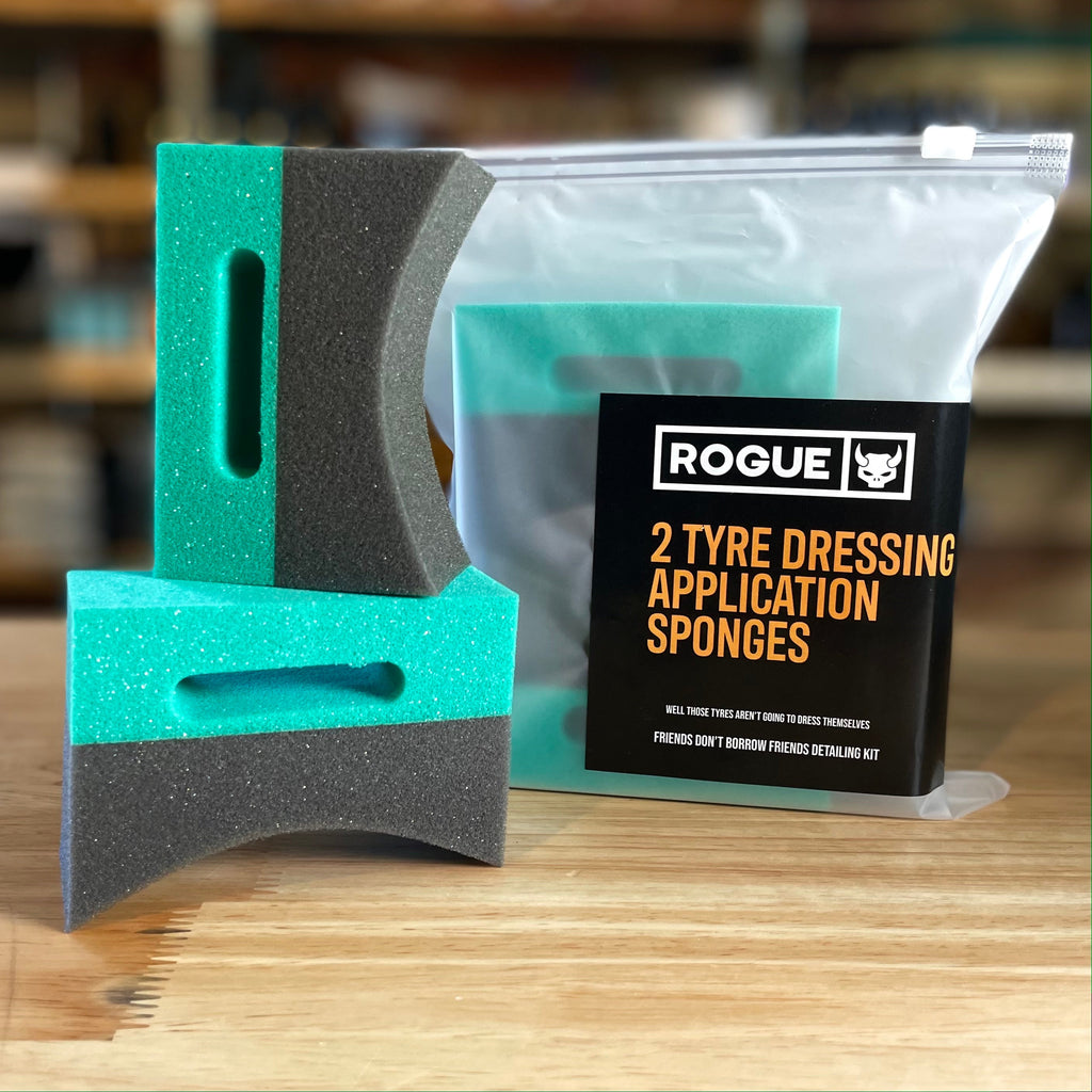 2 Tyre Dressing Application Sponges