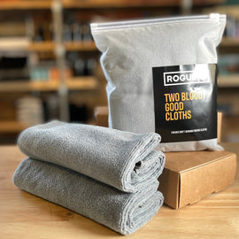 2 Bloody Good Cloths, grey, polish