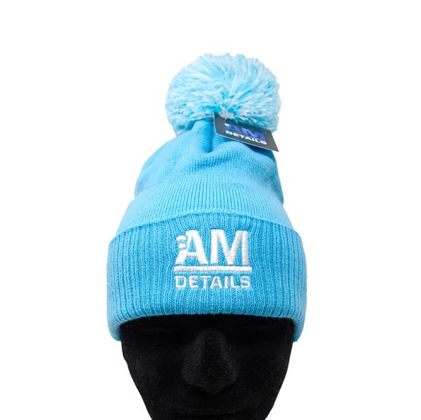 Bobble Hat - Bright Blue AMDetails Leisure 