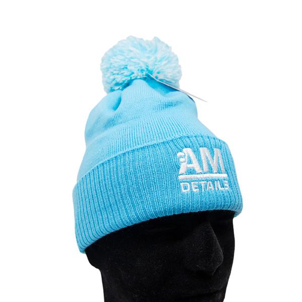 Bobble Hat - Bright Blue AMDetails Leisure 