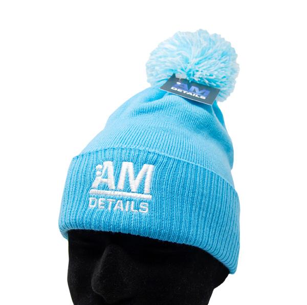 Bobble Hat - Bright Blue AMDetails Leisure 