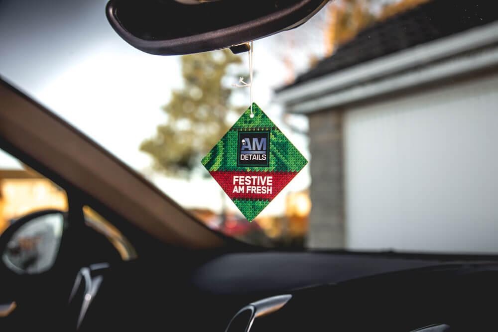 Festive Hanging Air Freshener – Cinnamon Scent