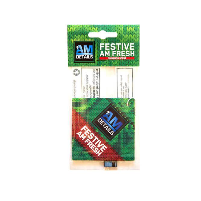 Festive Hanging Air Freshener – Cinnamon Scent